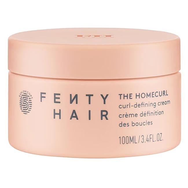 El rizo casero de pelo Fenty